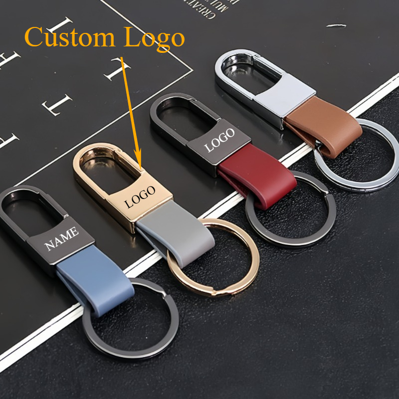Car Accessories Name - Gantungan Kunci Kulit Modis Nama Logo
