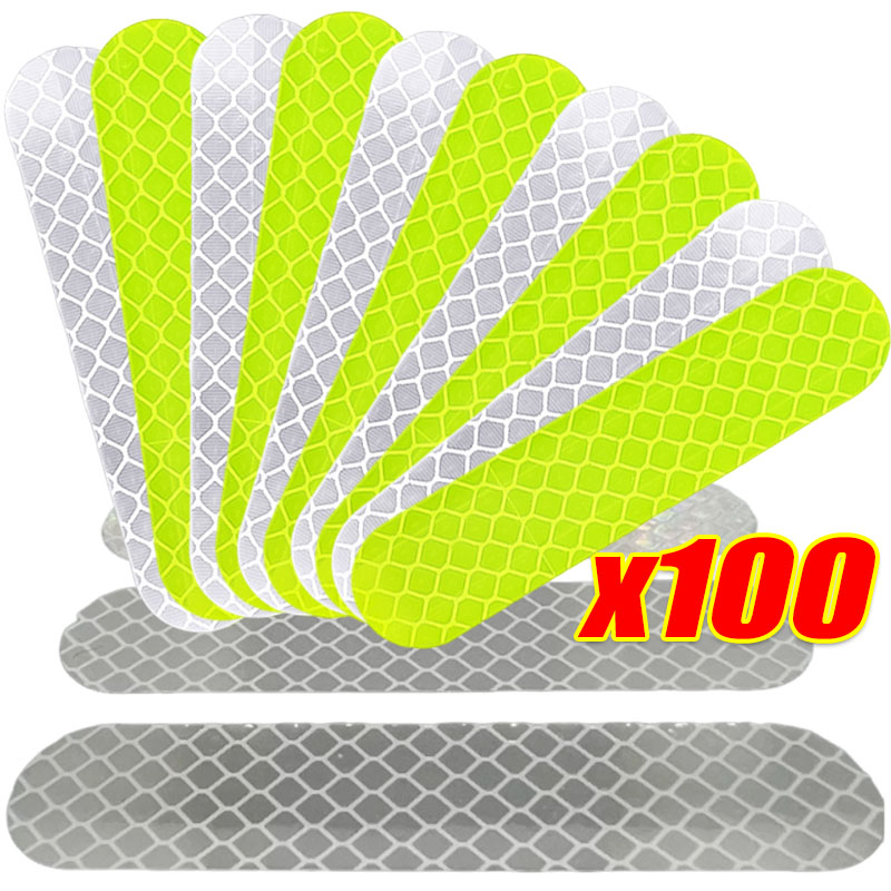 Car Accessories For Night Driving - Stiker Reflektif Peringatan Helm Motor Mobil