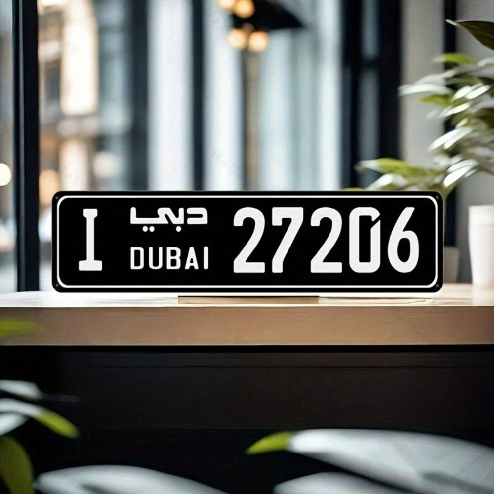 Car Accessories In Dubai - CIFBUY 1 Buah Tanda Jalan Dubai