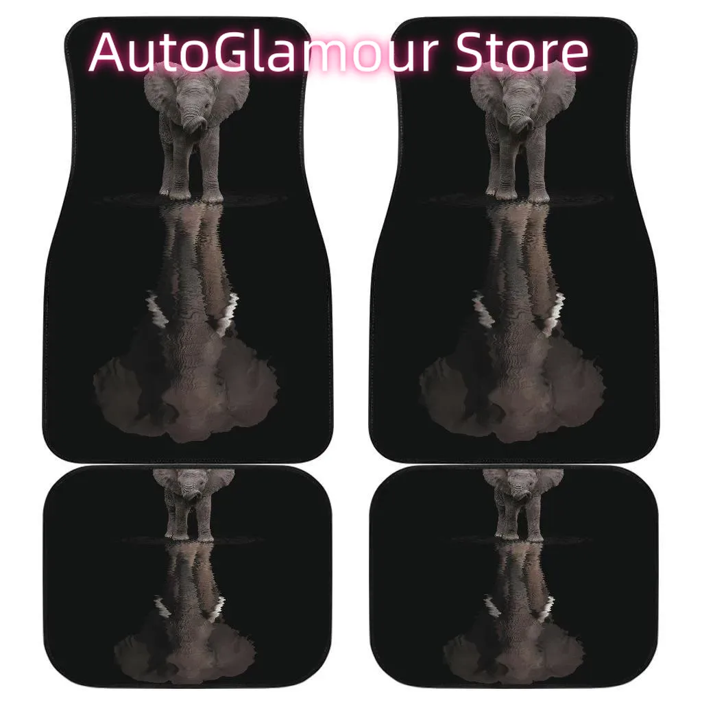 Car Accessories Amazon - Elephant Amazon Forest dalam tema hitam