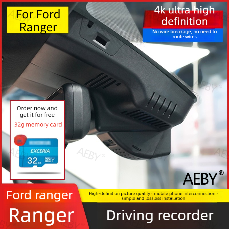 Car Accessories For Night Driving - Untuk Ford Ranger 2022-2026 Perekam mengemudi