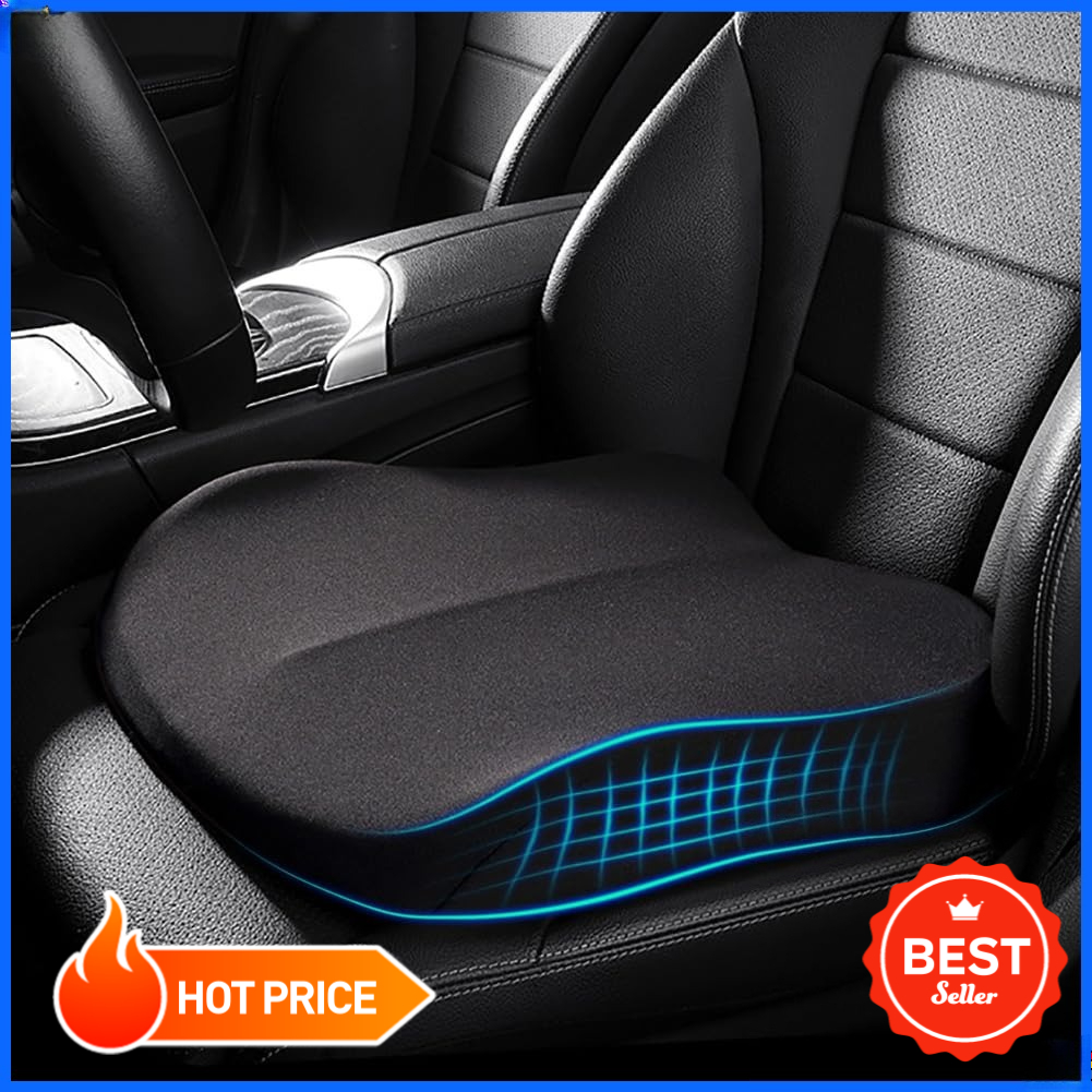 Car Seat Cushion Memory Foam - 1 Buah Bantalan Penopang Busa Memori