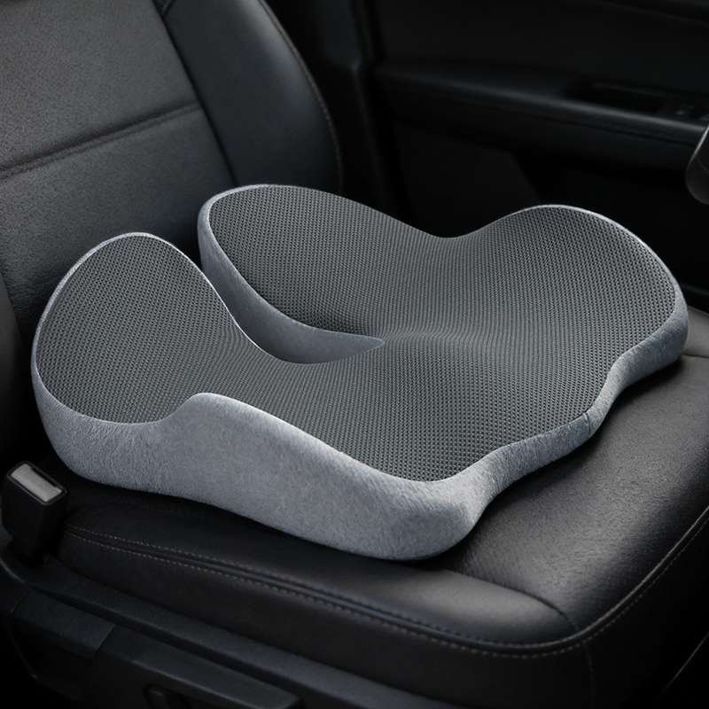 Car Seat Cushion Memory Foam - Bantal Kursi Mobil Busa Memori Slow