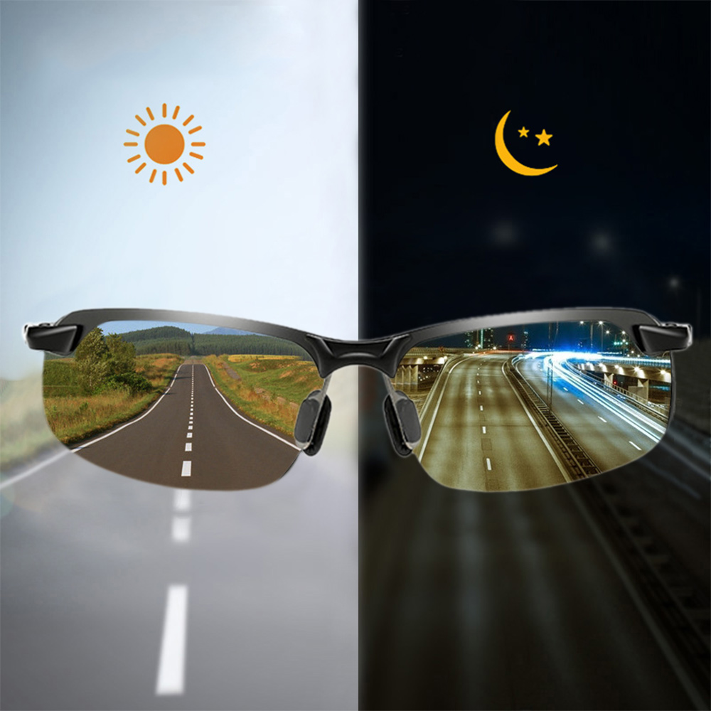 Car Accessories For Night Driving - Kacamata chamromik pria, kacamata bunglon mengemudi