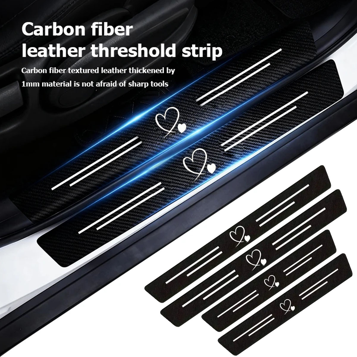 Car Door Edge Guard - Strip Karet Anti Gores Anti Benturan,