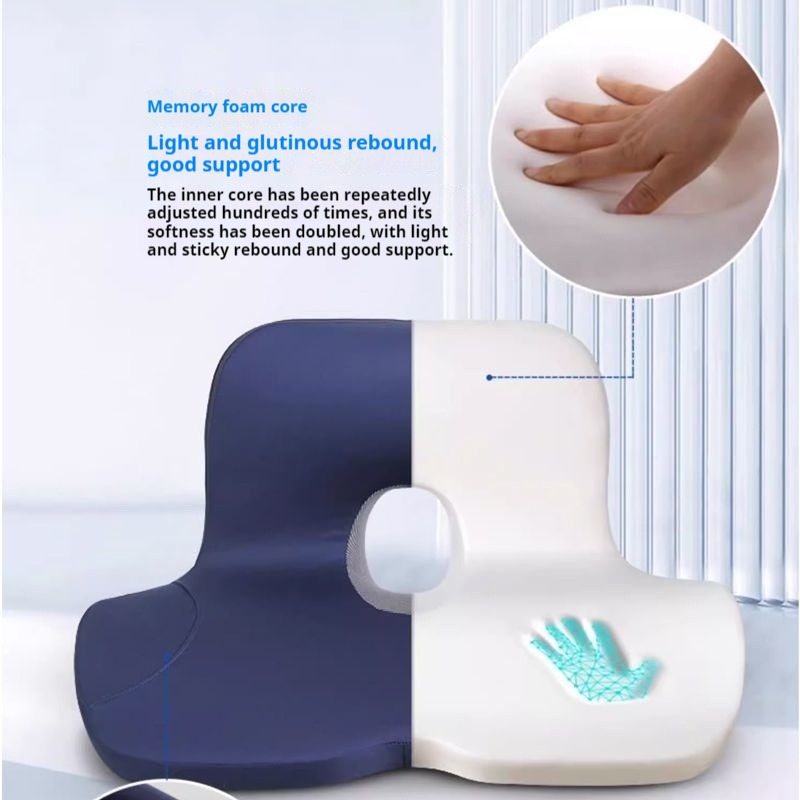 Bantal Kursi Booster Kursi Pen - Car Seat Cushion Memory Foam ulasan dan harga