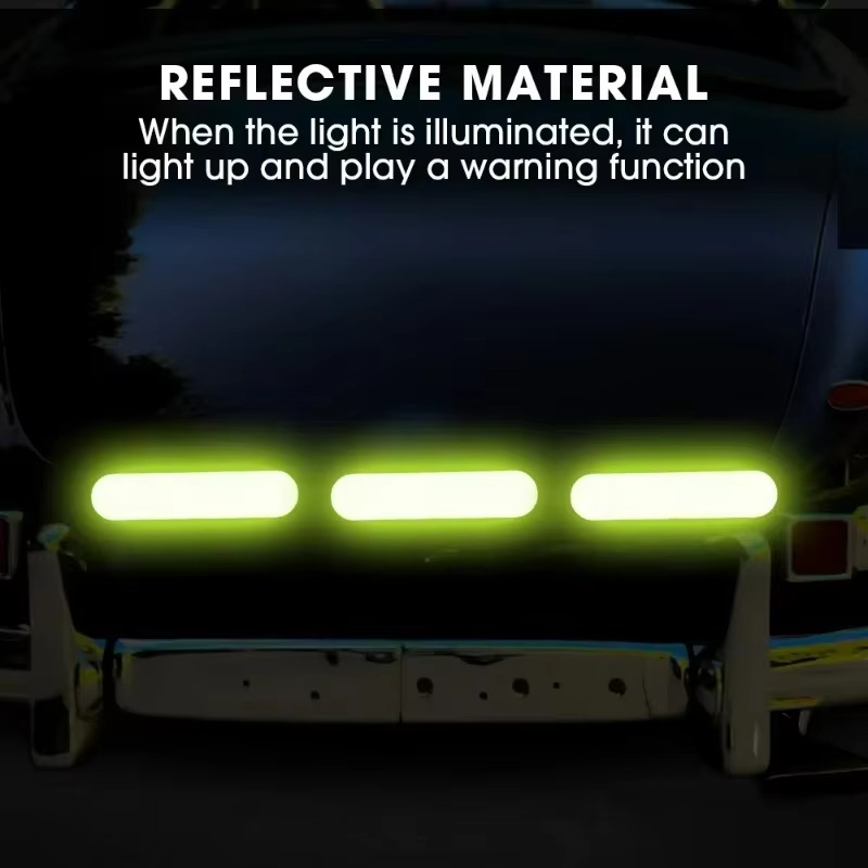 Stiker Reflektif Peringatan He - Car Accessories For Night Driving ulasan dan harga