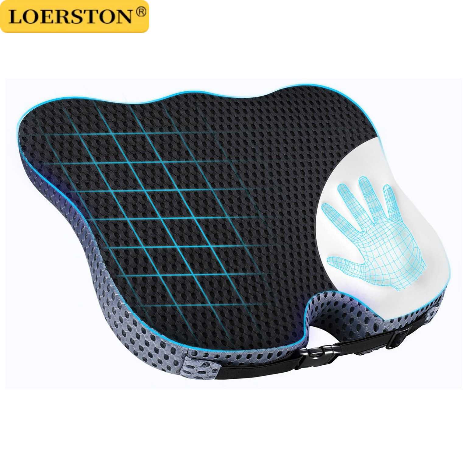 Bantal Anti Selip Ortopedi Bus - Car Seat Cushion Memory Foam ulasan dan harga