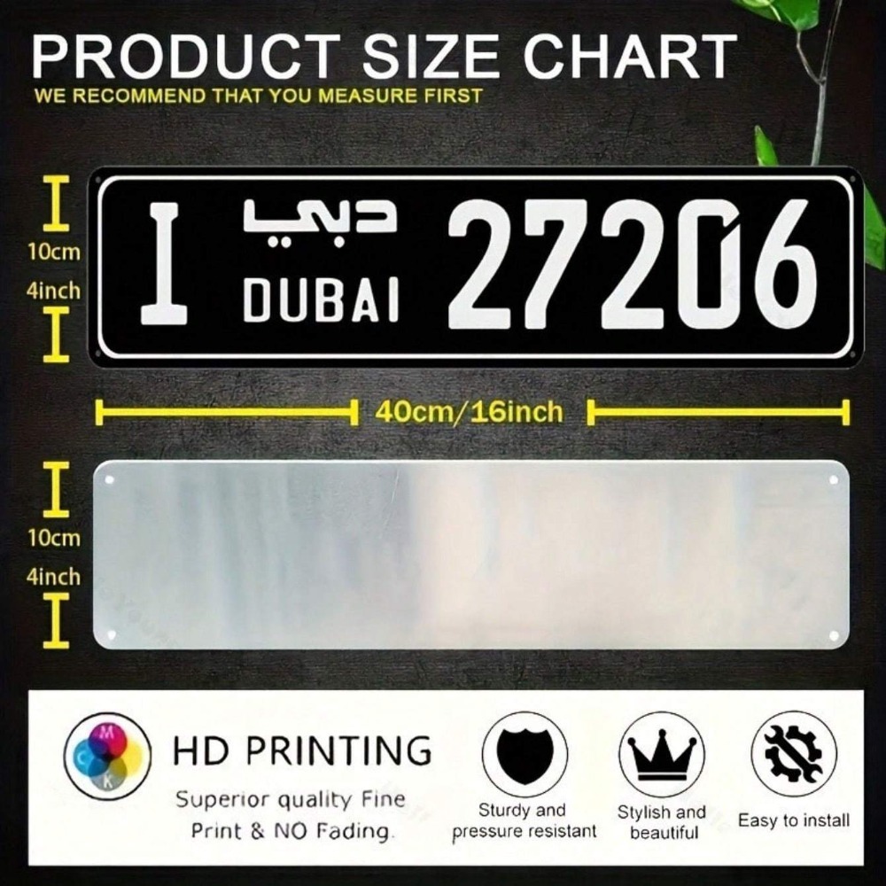 CIFBUY 1 Buah Tanda Jalan Duba - Car Accessories In Dubai ulasan dan harga