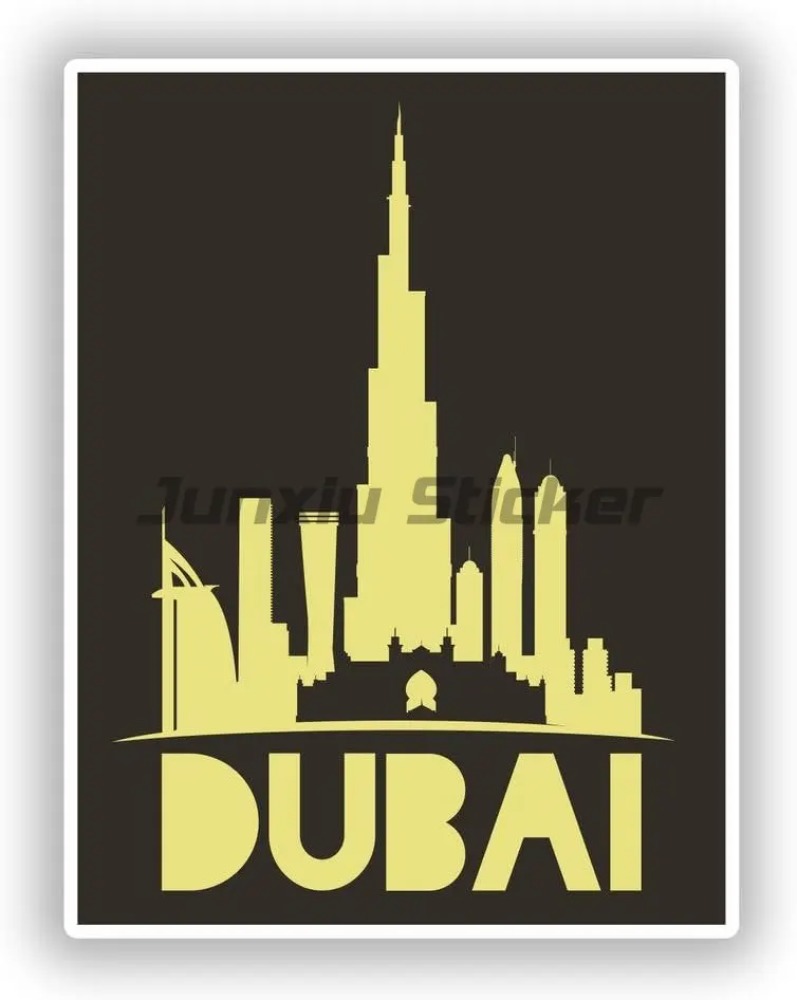 Bendera Negara Dubai Stiker De - Car Accessories In Dubai ulasan dan harga