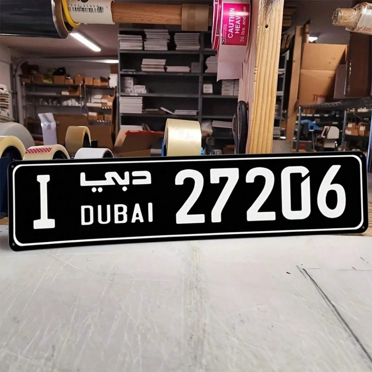 Papan Nama Jalan Bertema Dubai - Car Accessories In Dubai ulasan dan harga