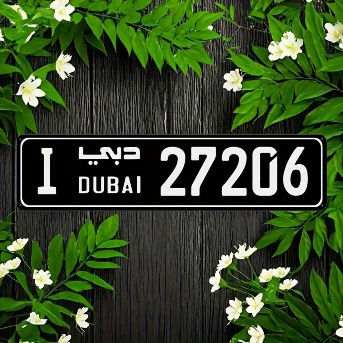 Papan Nama Jalan Bertema Dubai - Car Accessories In Dubai ulasan dan harga