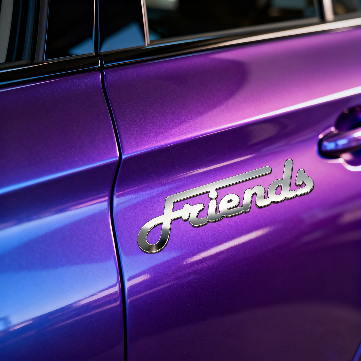 Stiker Logam Kreatif dengan Na - Car Accessories Name ulasan dan harga