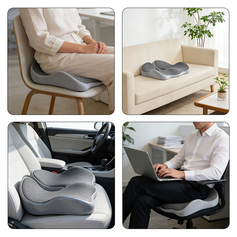 Bantal Kursi Mobil Busa Memori - Car Seat Cushion Memory Foam ulasan dan harga