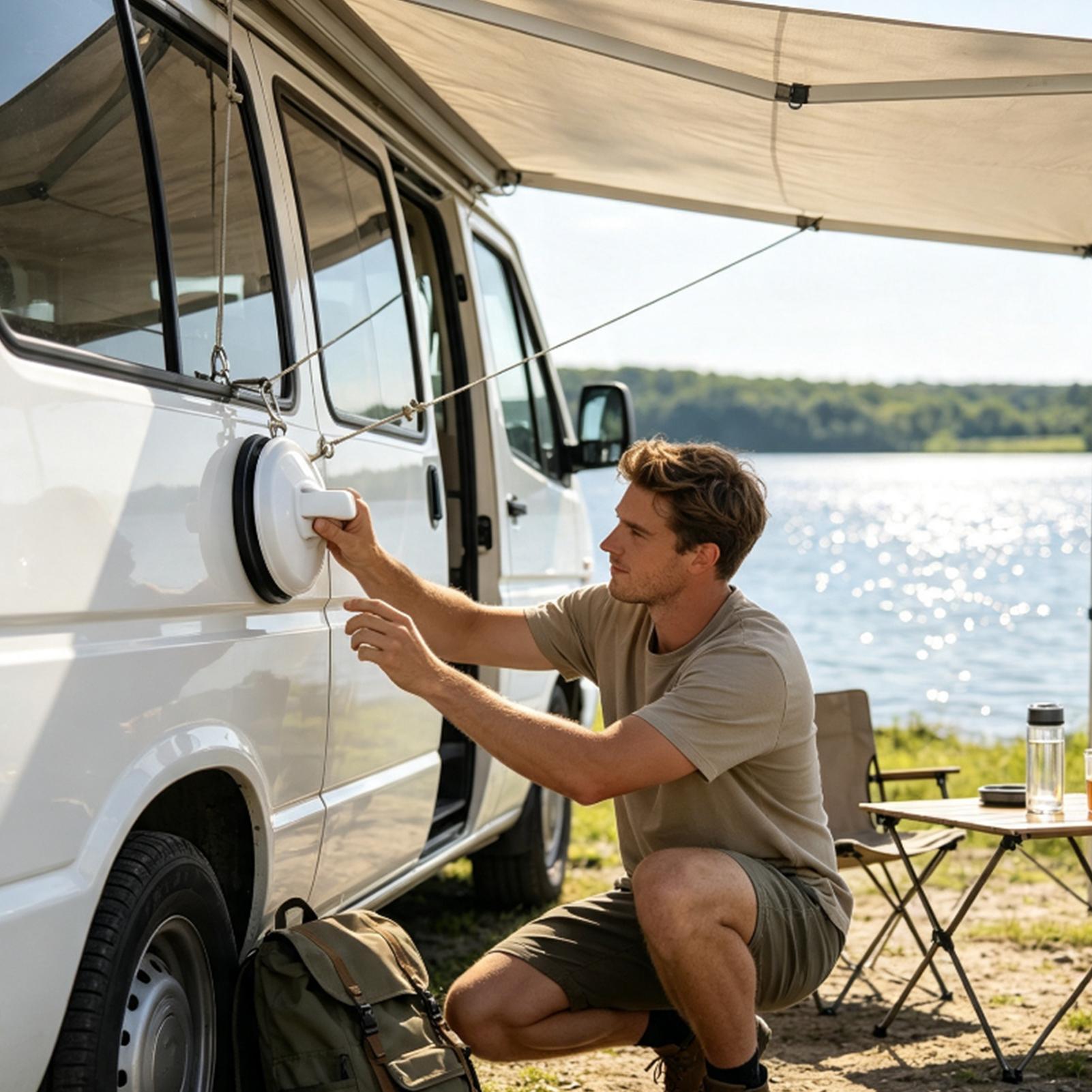 Cangkir Hisap Kuat, Vakum Taha - Car Accessories For Camping ulasan dan harga