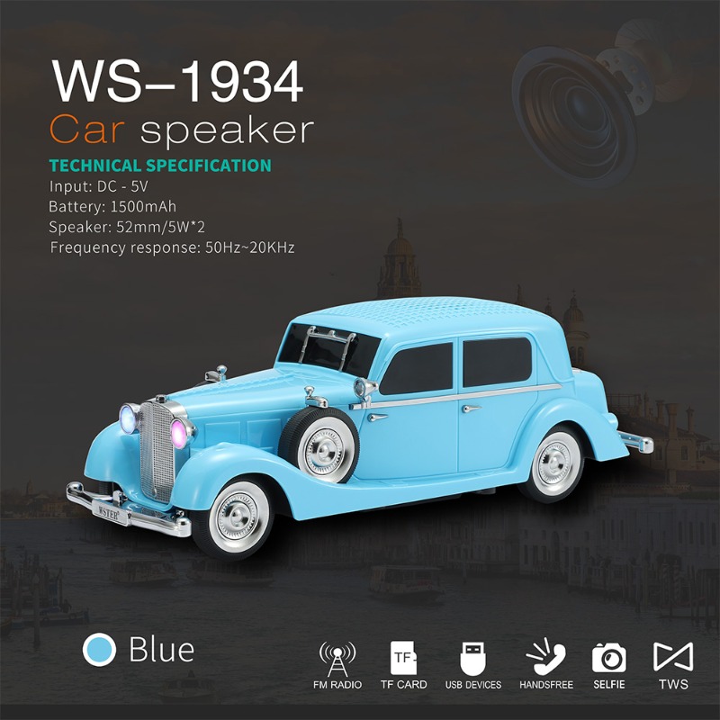 WS-1934 Kotak Suara Bentuk Mob - Car Accessories Amazon ulasan dan harga