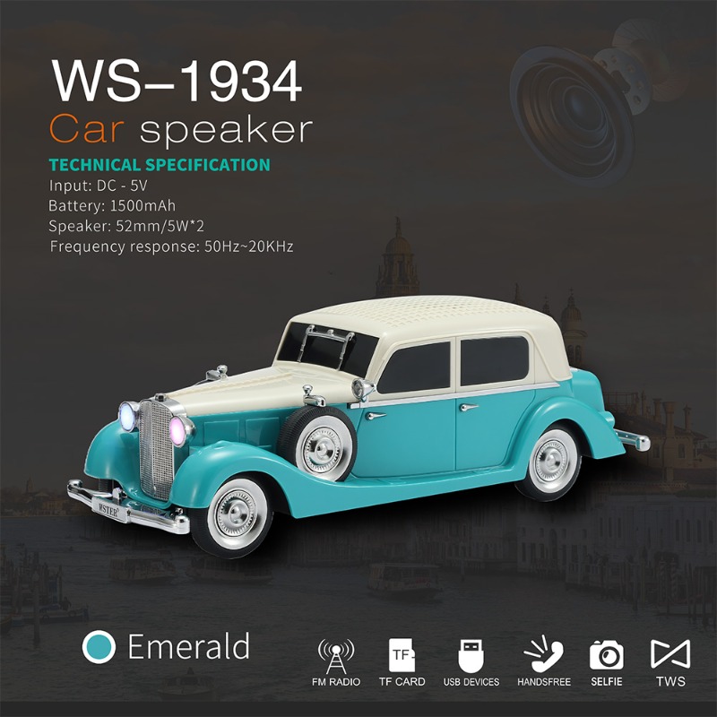 WS-1934 Kotak Suara Bentuk Mob - Car Accessories Amazon ulasan dan harga