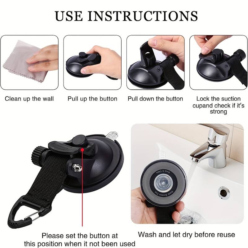 4Pcs Pengait Pengikat Universa - Car Accessories For Camping ulasan dan harga